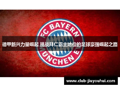 德甲新兴力量崛起 挑战拜仁霸主地位的足球豪强崛起之路 德甲新兴力量崛起 挑战拜仁霸主地位的足球豪强崛起之路